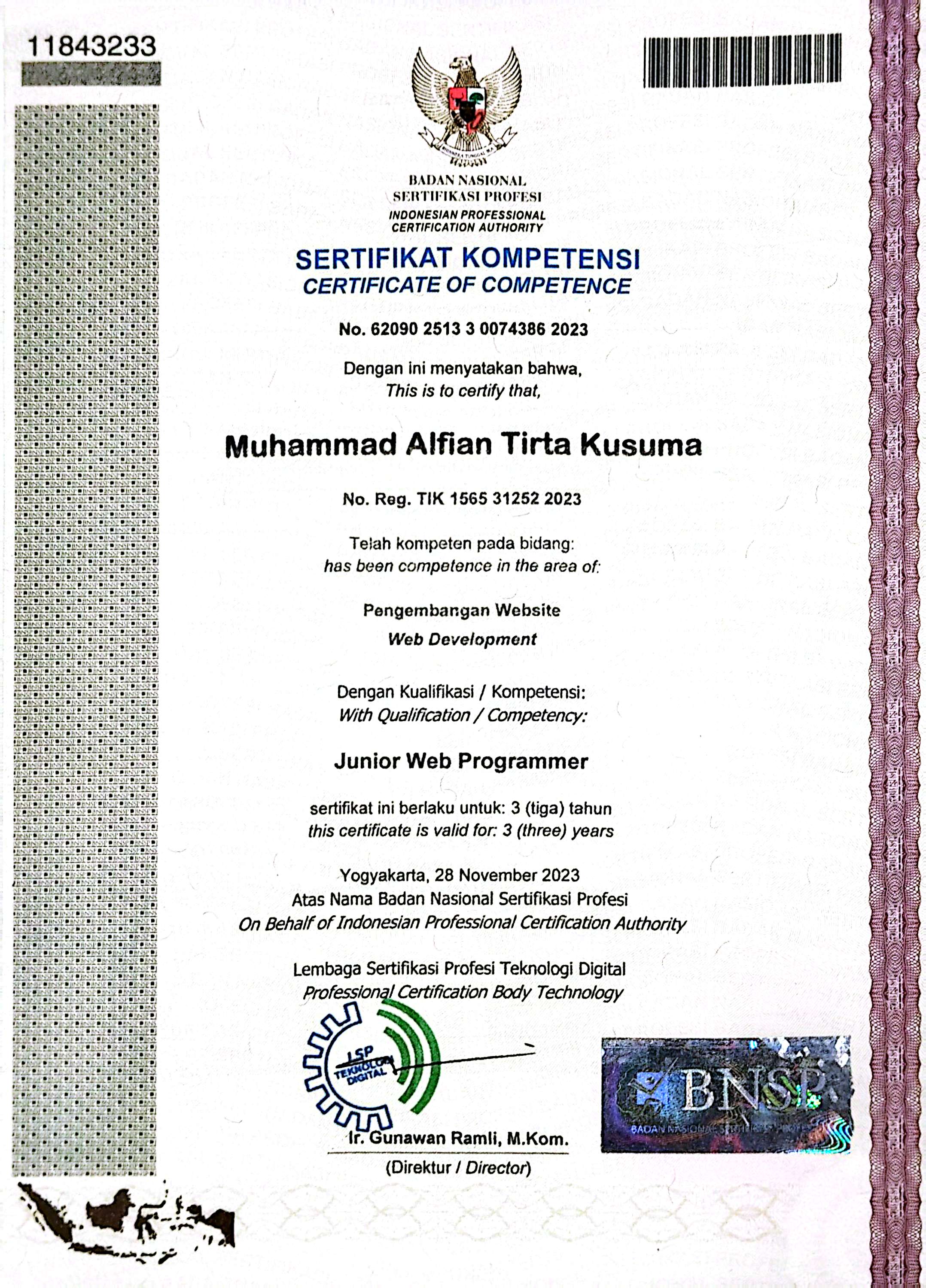 BNSP Web
